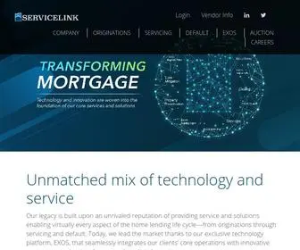 SVCLNK.com(ServiceLink) Screenshot