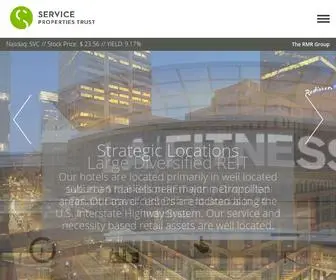 SVcreit.com(Service Properties Trust) Screenshot