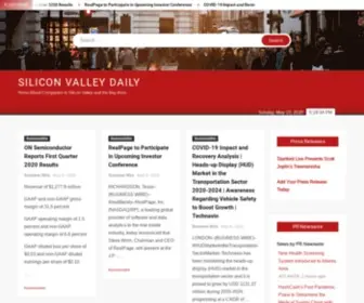 Svdaily.com(Daily news about tech companies in Silicon Valley) Screenshot