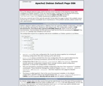 SVDL.ir(Apache2 Debian Default Page) Screenshot