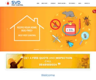 SVdpestcontrol.com(SVdpestcontrol) Screenshot