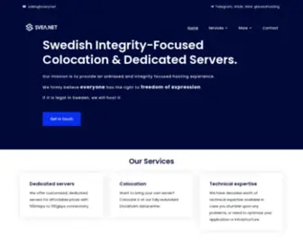 Svea.net(Svea Hosting) Screenshot