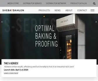 Sveba.com(Bakery Ovens) Screenshot