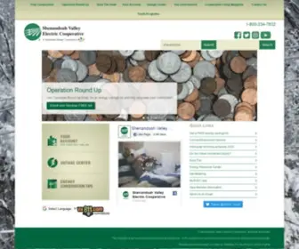 Svec.coop(Shenandoah Valley Electric Cooperative) Screenshot