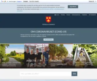 Svedala.se(Svedala kommuns officiella webbplats) Screenshot