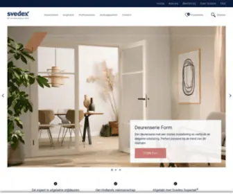 Svedex.nl(Dé expert in afgelakte binnendeuren) Screenshot
