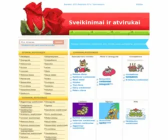 Sveikinimai-Atvirukai.lt(DNSB "Aštuntas namas" daugiabutis namas Statybininkų pr) Screenshot