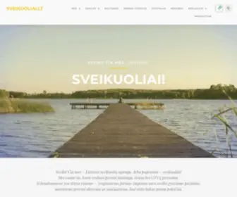 Sveikuoliai.lt(Lietuvos sveikuolių sąjunga) Screenshot