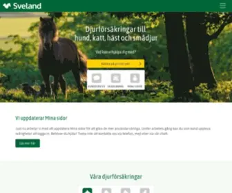 Sveland.se(Sveland Djurförsäkringar) Screenshot