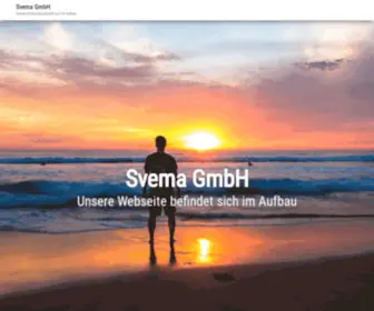 Svema.ch(Unsere Webseite befindet sich im Aufbau) Screenshot