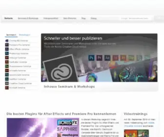 Svenbrencher.de(Adobe Creative Cloud Seminare) Screenshot