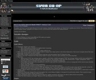 Svencoop.com(Sven Coop) Screenshot