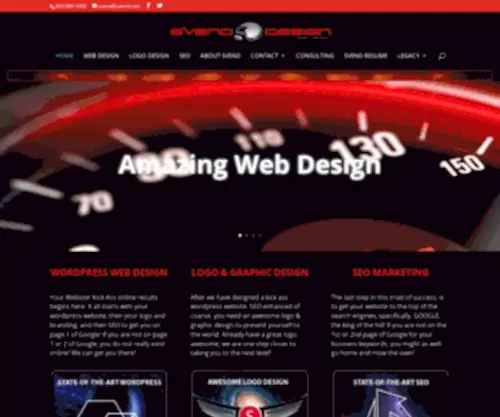 Svend.com(Design) Screenshot