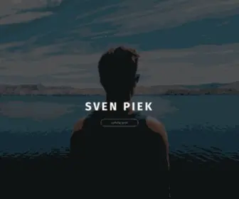 Svenpiek.ch(Sven Piek) Screenshot