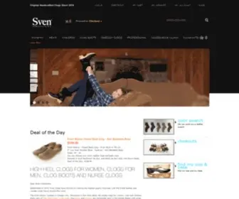 Svensclogs.com(Clogs for Women) Screenshot