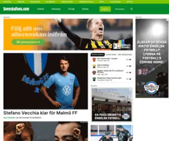 Svenskafans.se(Svenskafans) Screenshot