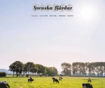 Svenskagardar.se(Gård) Screenshot