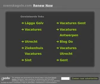 Svenskagolv.com(svenskagolv) Screenshot