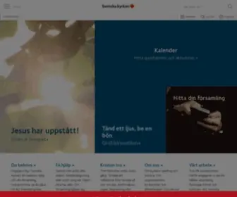 Svenskakyrkan.se(Välkommen) Screenshot
