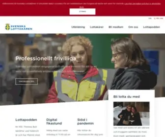 Svenskalottakaren.se(Lottakåren) Screenshot