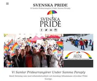 Svenskapride.se(Om oss/Kontakt) Screenshot