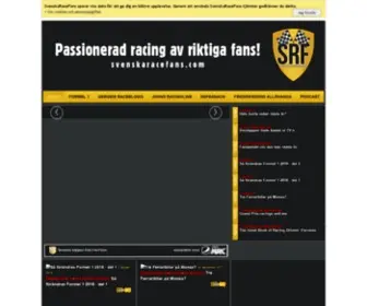 Svenskaracefans.com(Allt om motorsport) Screenshot
