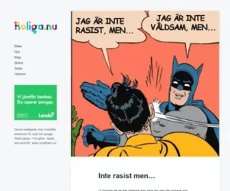 Svenskarnasparti.se(Inte rasist men) Screenshot