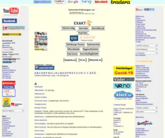 Svenskatidningar.se(De flesta svenskspåkiga dagstidningar) Screenshot