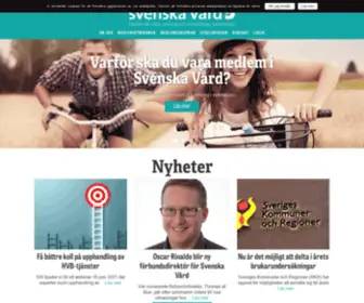 Svenskavard.se(Svenska Vård) Screenshot