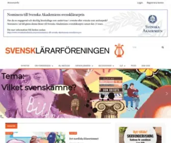 Svensklararforeningen.se(Svensklärarföreningen) Screenshot