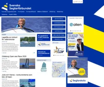 Svensksegling.se(Seglarförbundet) Screenshot