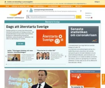 Svensktnaringsliv.se Screenshot