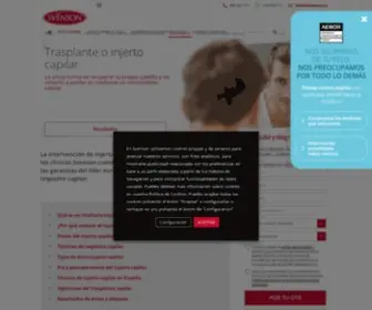 Svenson-Microinjerto.es(Implante capilar o microinjerto) Screenshot
