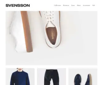 Svenssonshop.com(Svensson) Screenshot