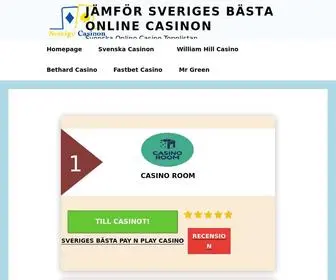 Sverige-Casinon.com(Sverige) Screenshot