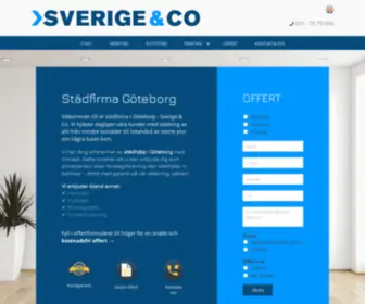 Sverigeco.se(Städfirma Göteborg) Screenshot