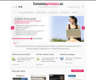 Svetainiuprieziura.eu(Svetainių) Screenshot