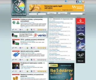 Svetelektro.com(Svet Elektroniky) Screenshot
