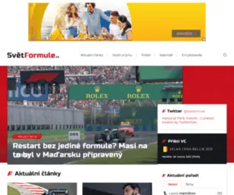 Svetformule.cz(SvětFormule.cz) Screenshot
