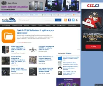 Svethardware.cz(Svět hardware) Screenshot