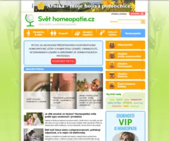 Svethomeopatie.cz(Svethomeopatie) Screenshot
