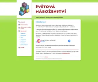 Svetova-Nabozenstvi.cz(Svetova Nabozenstvi) Screenshot