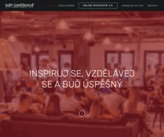 Svetuspesnych.cz(Svět Úspěšných) Screenshot