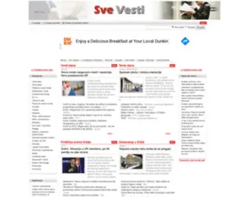 Svevesti.com(Vesti i informacije iz svih oblasti) Screenshot