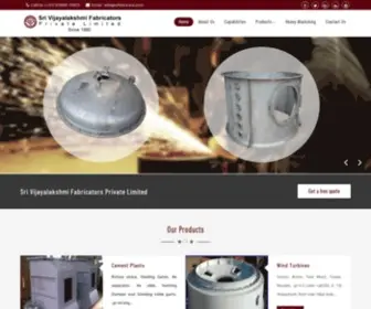 Svfabricate.com(Quality Fabricators In Chennai) Screenshot