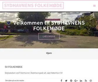 Svfolkemode.dk(Folkemøde) Screenshot