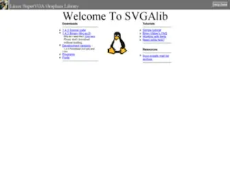 Svgalib.org(Svgalib) Screenshot