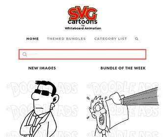 SVgcartoons.com(Doodle Ads SVGs) Screenshot