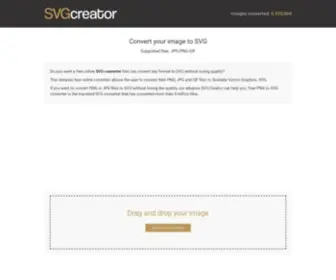 SVGcreator.com(Free online SVG Converter) Screenshot