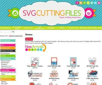 SVgcuttingfiles.com(SVG Cutting Files) Screenshot